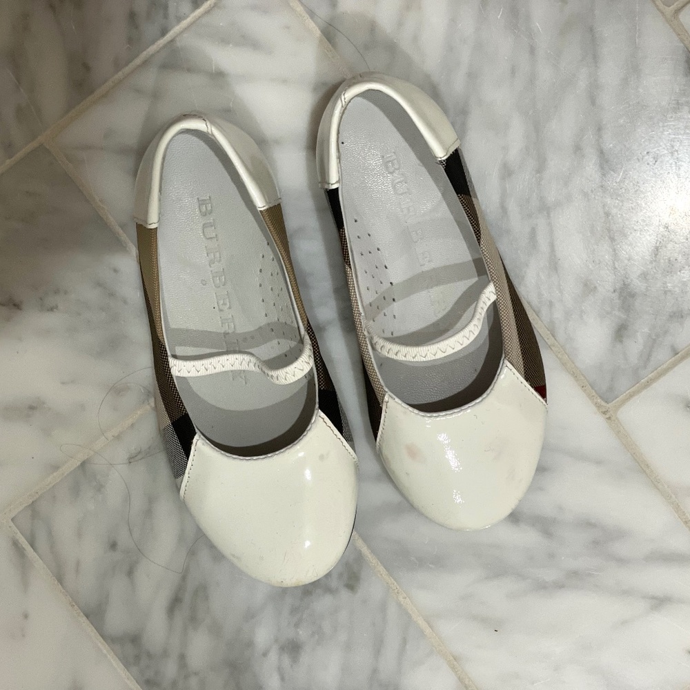 Burberry toddler girls shoes